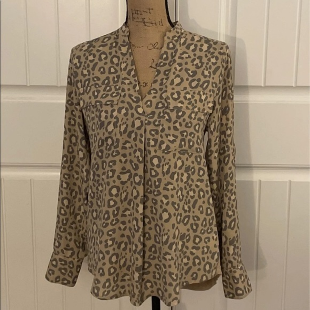 Women’s Leopard Print Blouse